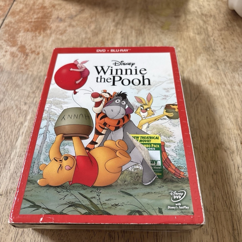 Winnie The Pooh Movie 2011 Animated Family Film on DVD Blu-ray Combo! BRAND NEW!